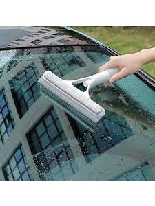 CrystalClean Duo (Double-Sided Window Glass Brush and Spray Bottle)