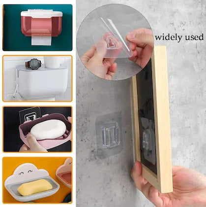 double sided adhesive hook wall (5 pair)