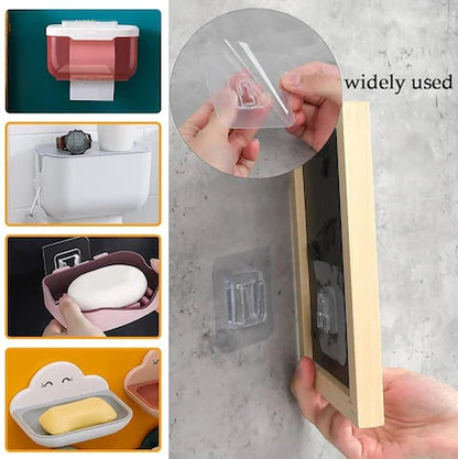 double sided adhesive hook wall (5 pair)